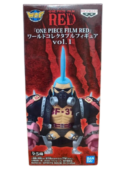 (Japan  Version) World Collectable Figure - Vol.1 Franky "ONE PIECE FILM RED"