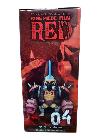 (Japan  Version) World Collectable Figure - Vol.1 Franky "ONE PIECE FILM RED"_6