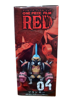 (Japan  Version) World Collectable Figure - Vol.1 Franky "ONE PIECE FILM RED"