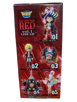 (Japan  Version) World Collectable Figure - Vol.1 Franky "ONE PIECE FILM RED"