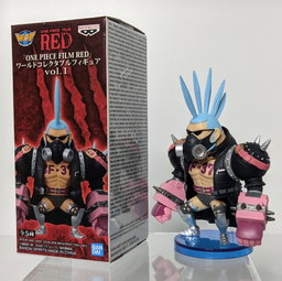 (Japan  Version) World Collectable Figure - Vol.1 Franky "ONE PIECE FILM RED"