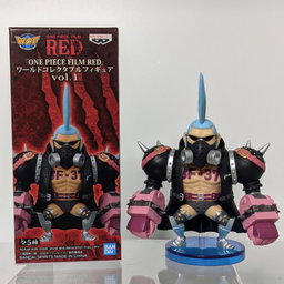 (Japan  Version) World Collectable Figure - Vol.1 Franky "ONE PIECE FILM RED"