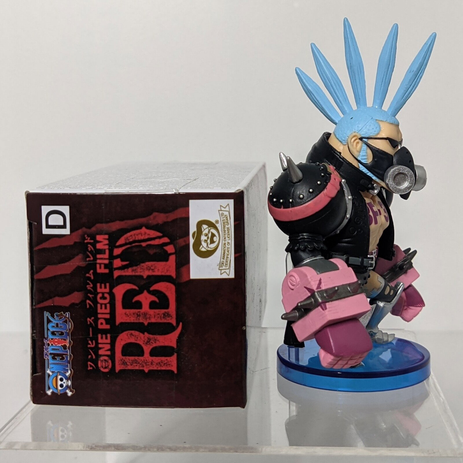 (Japan  Version) World Collectable Figure - Vol.1 Franky "ONE PIECE FILM RED"_4