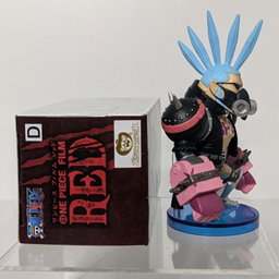 (Japan  Version) World Collectable Figure - Vol.1 Franky "ONE PIECE FILM RED"