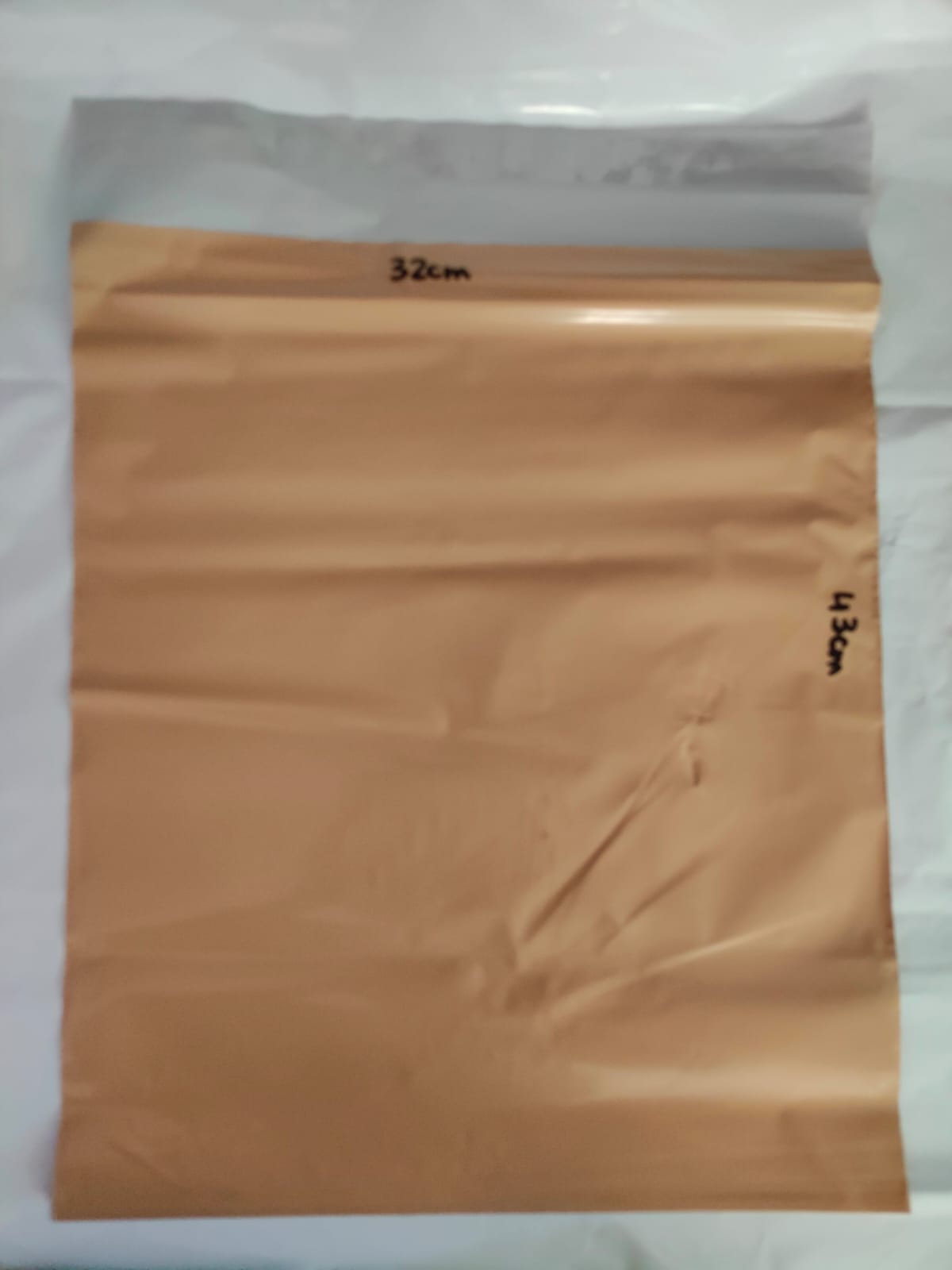 Polymailers Size 6 : 32cm x 43cm (Milk Tea) 