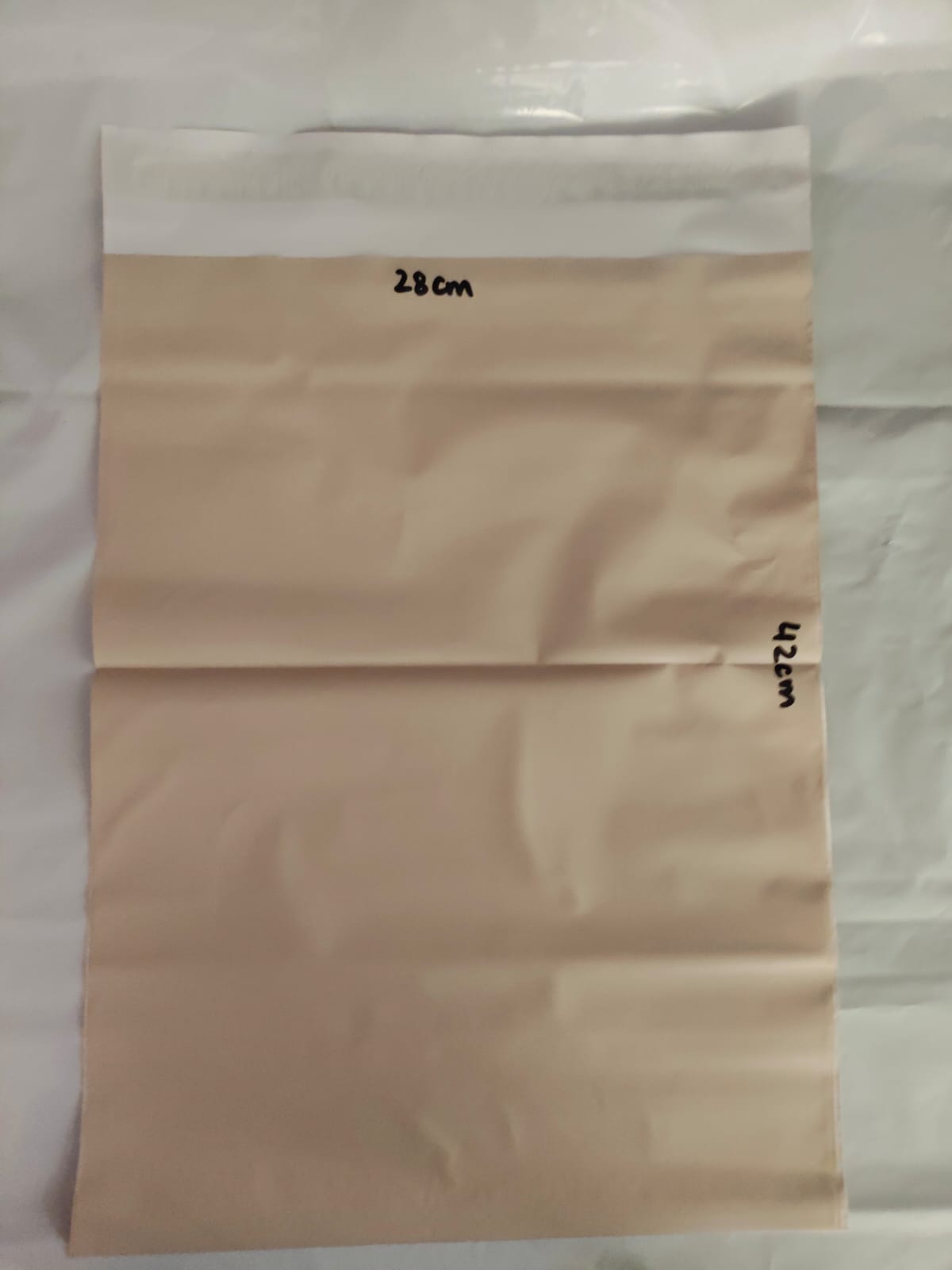 Polymailers Size 4 : 32cm x 45cm (Cream) _0