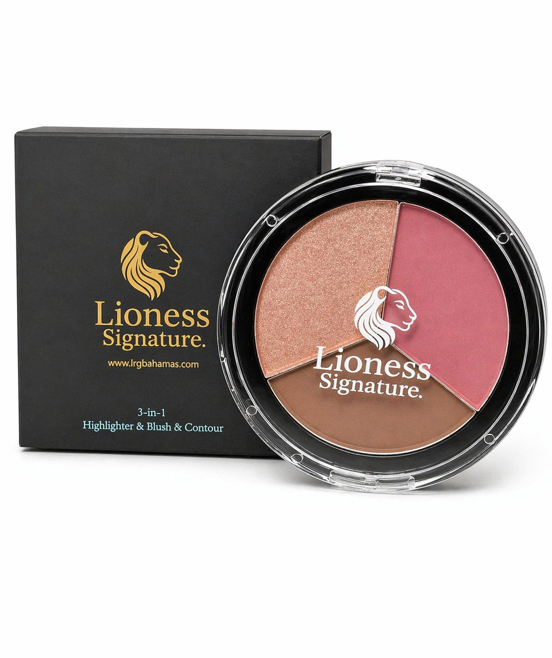 Lioness Berry Rose Glow 3-in-1 Highlighter & Blush & Contour