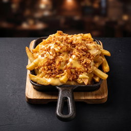 Onion & cheese fries