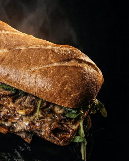 Mighty munch cheese steak