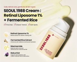 K-Secret Seoul 1988 Cream Retinal Liposome 1% + Fermented Rice 