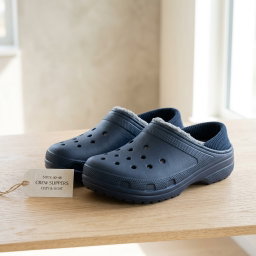 Crocs-Style Crew Slippers