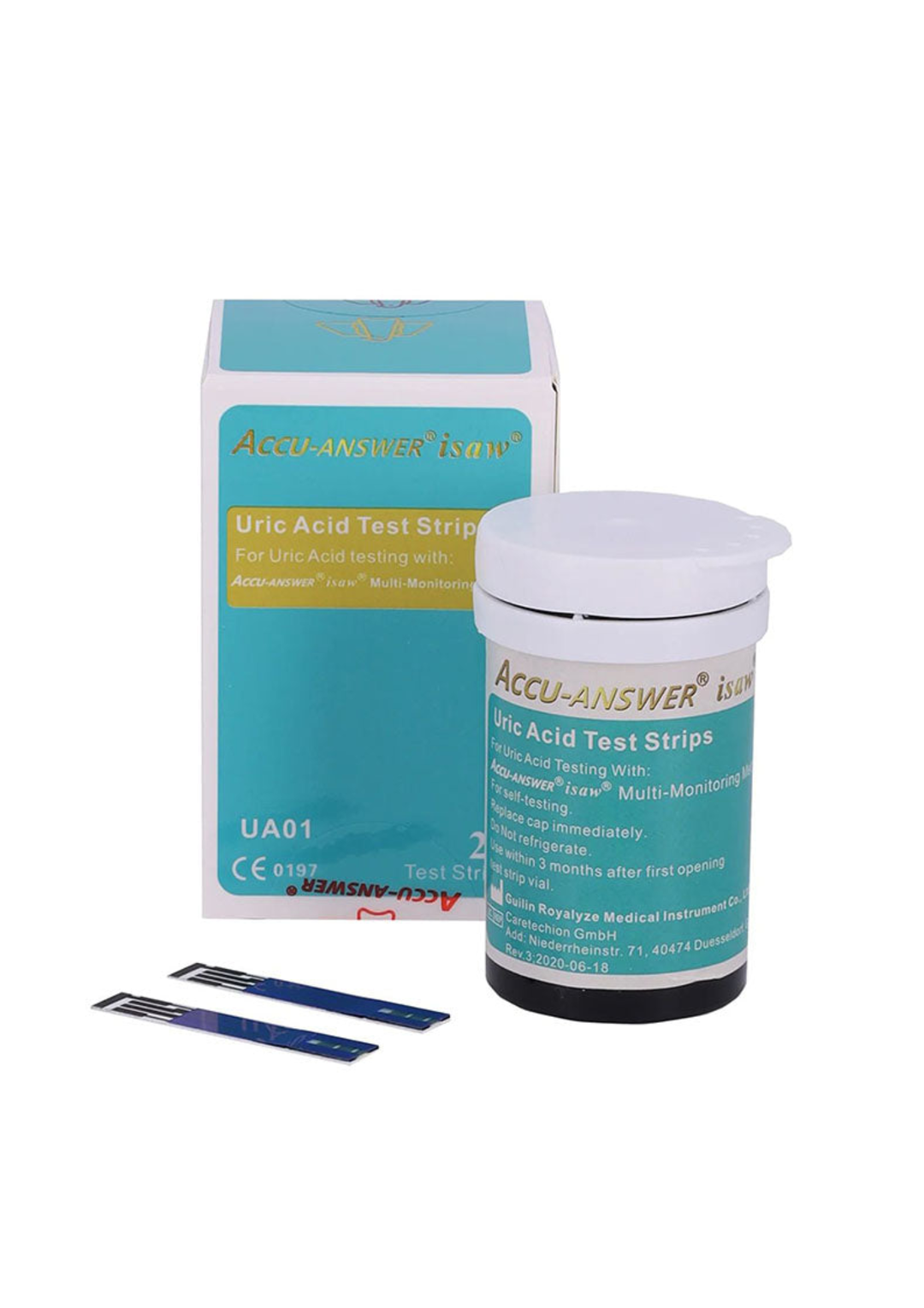 Accu Answer Uric Acid Strip