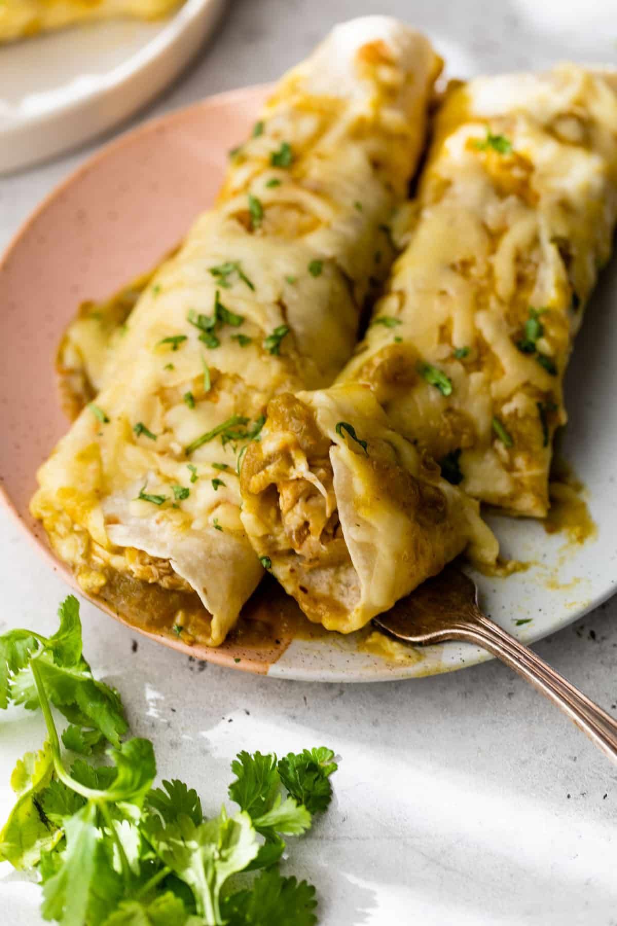 Chicken Green Enchiladas _0
