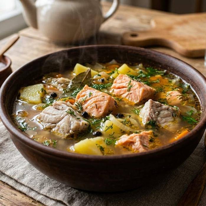 Fish soup / Уха