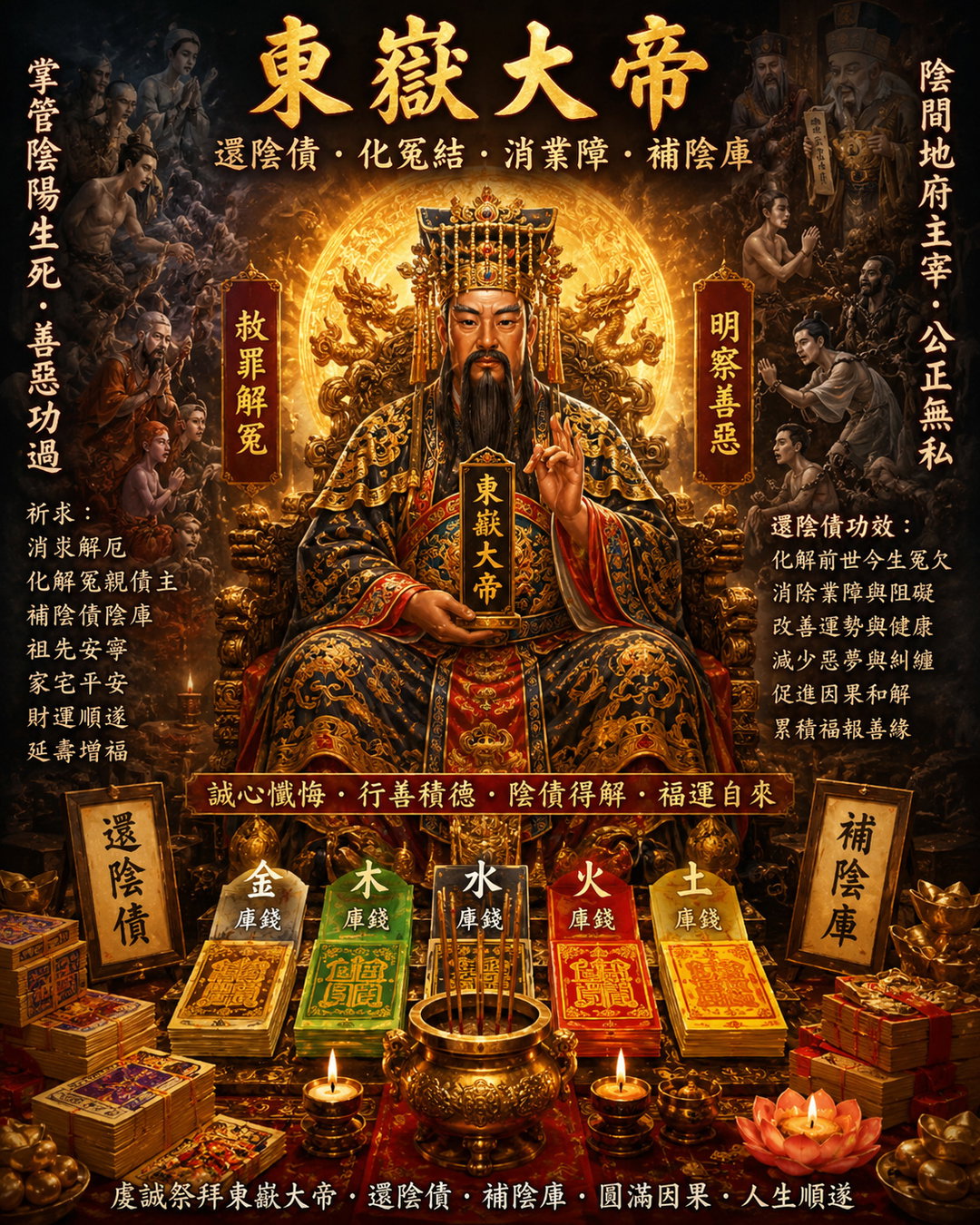 🌈十二生肖所欠陰债