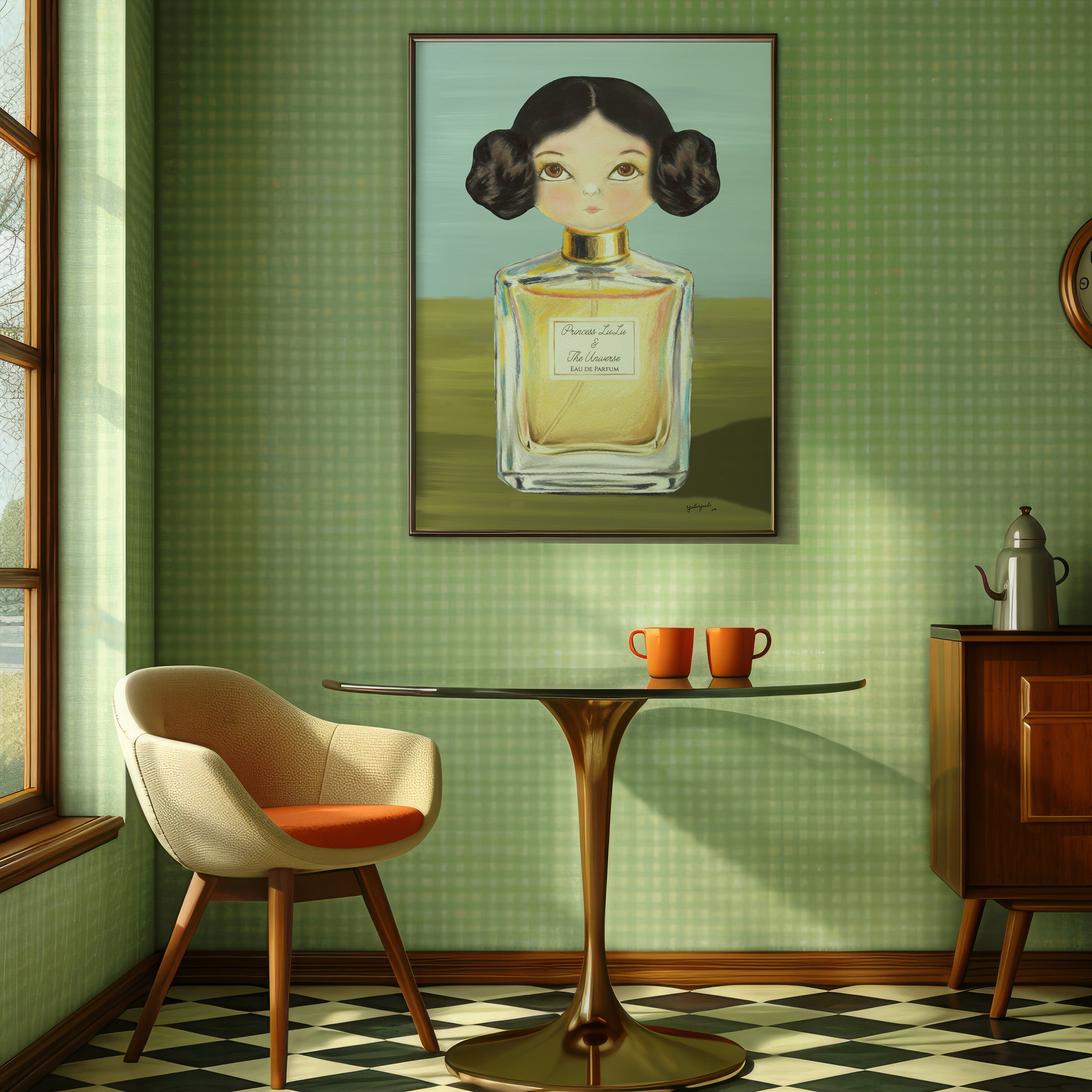 PRINCESS LULU A3 PRINT ON CANVAS - SIGNED_2