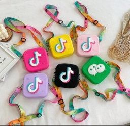 Colorful TikTok Theme Bag
