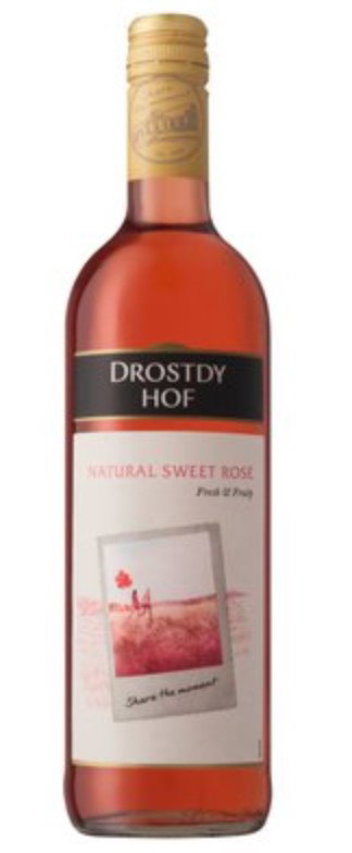 DROSTDY-HOF NAT SW ROSE SAV 750ML*PC/EMB:12