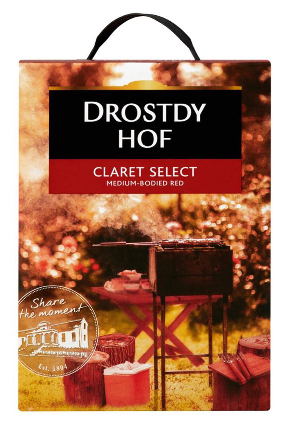 DROSTDY-HOF CLARET ROUGE 5LT*PC/EMB:4
