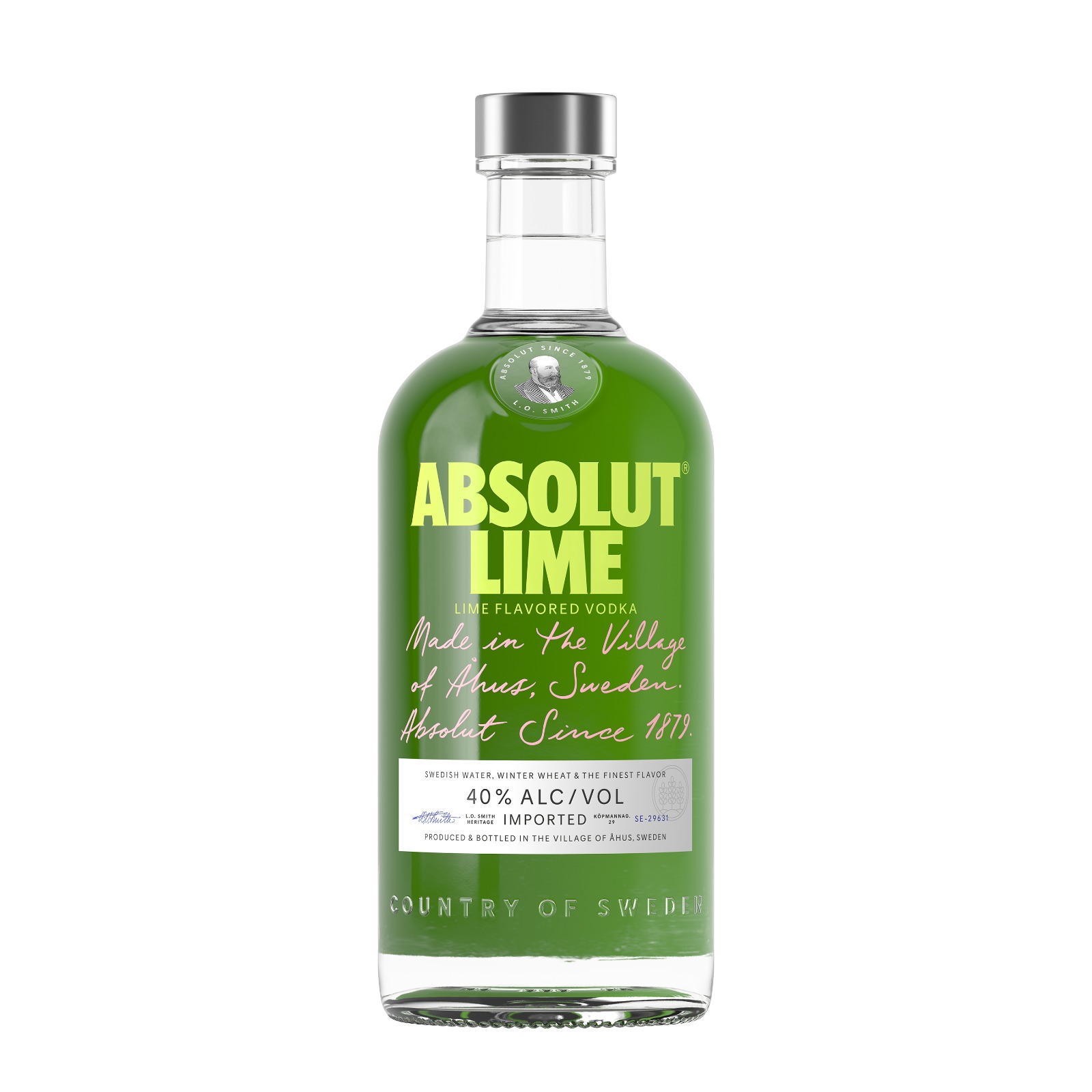 ABSOLUT LIME VODKA 750ML*PC/EMB:12_0