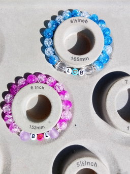 Beaded Bracelet ( Initial) 