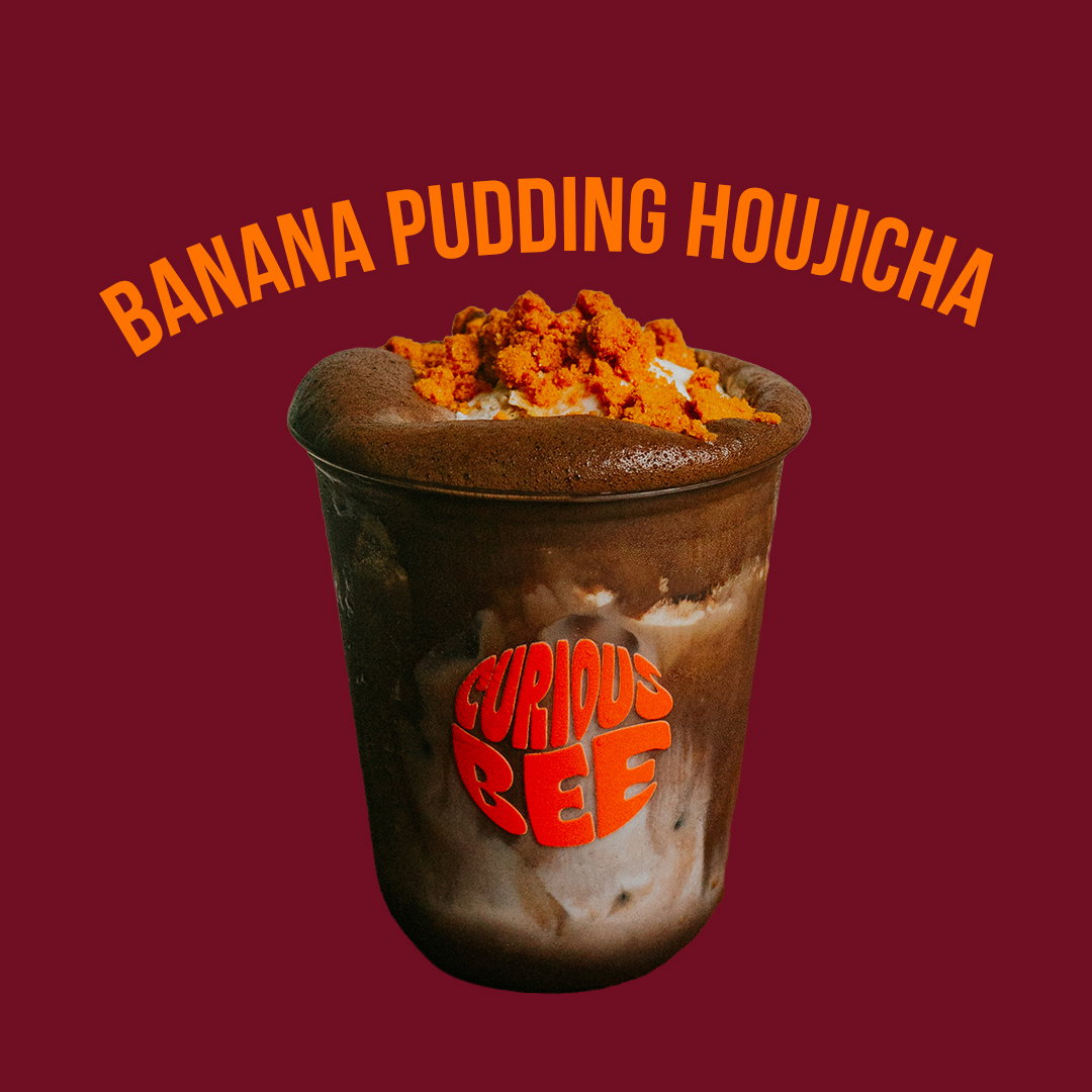 Banana Pudding Houjicha 