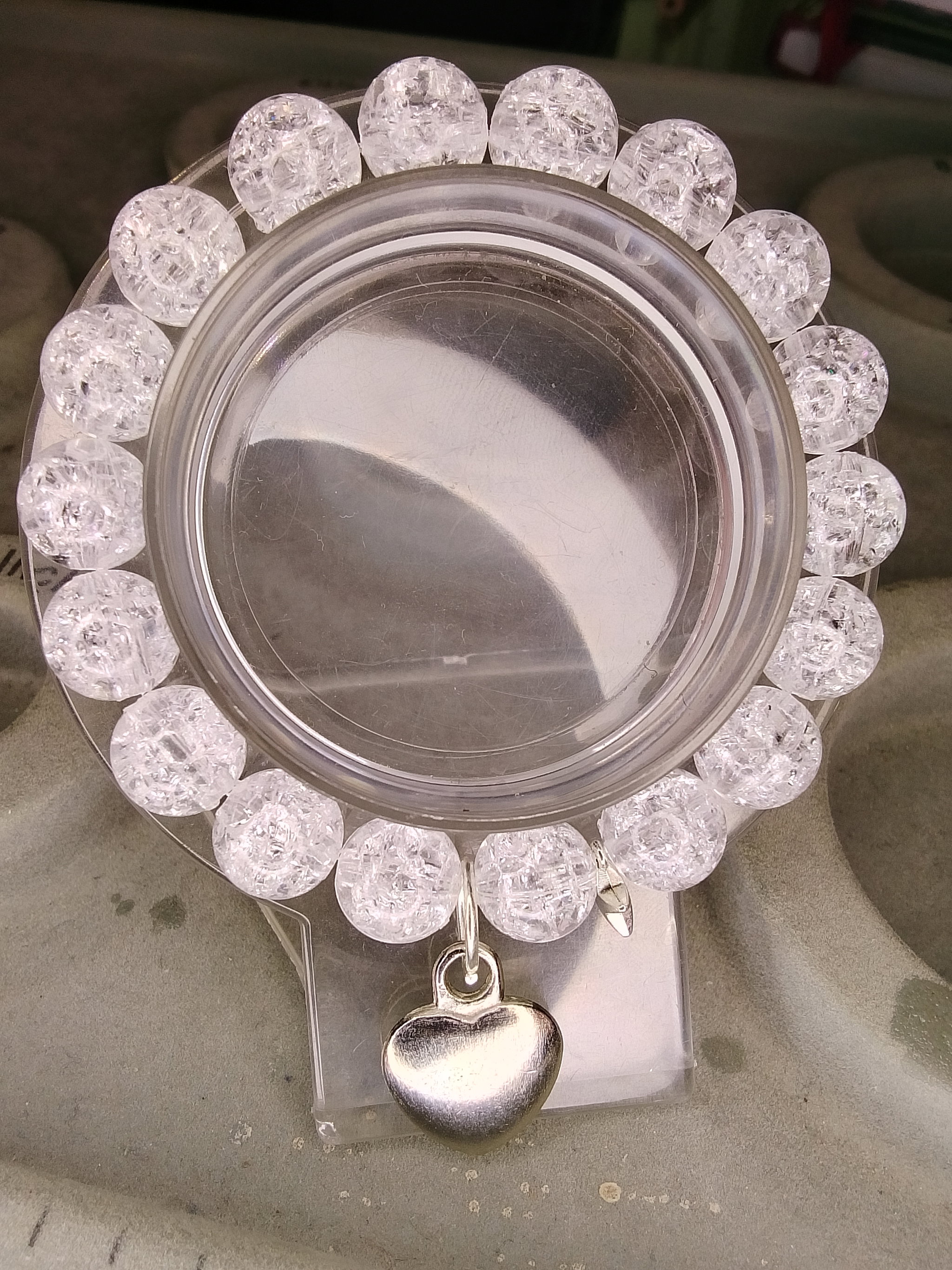 White Heart Bracelet _1