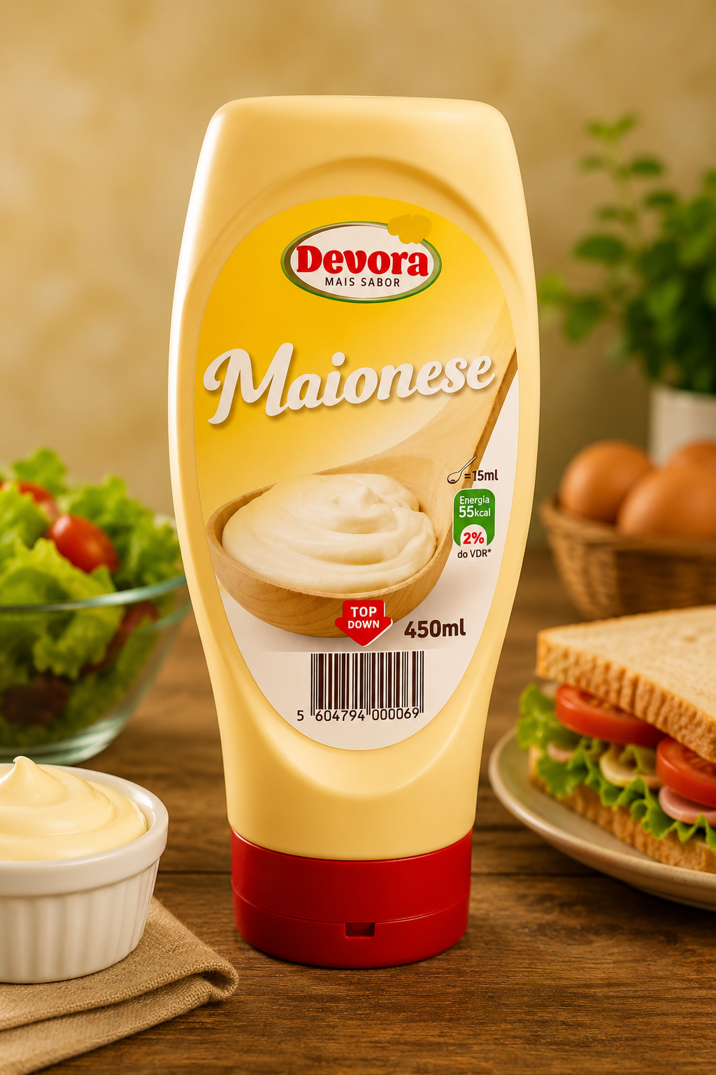 Maionese  devora 450ml