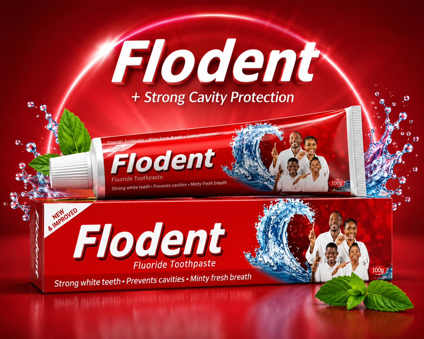 Pasta de dente Flodent 100g