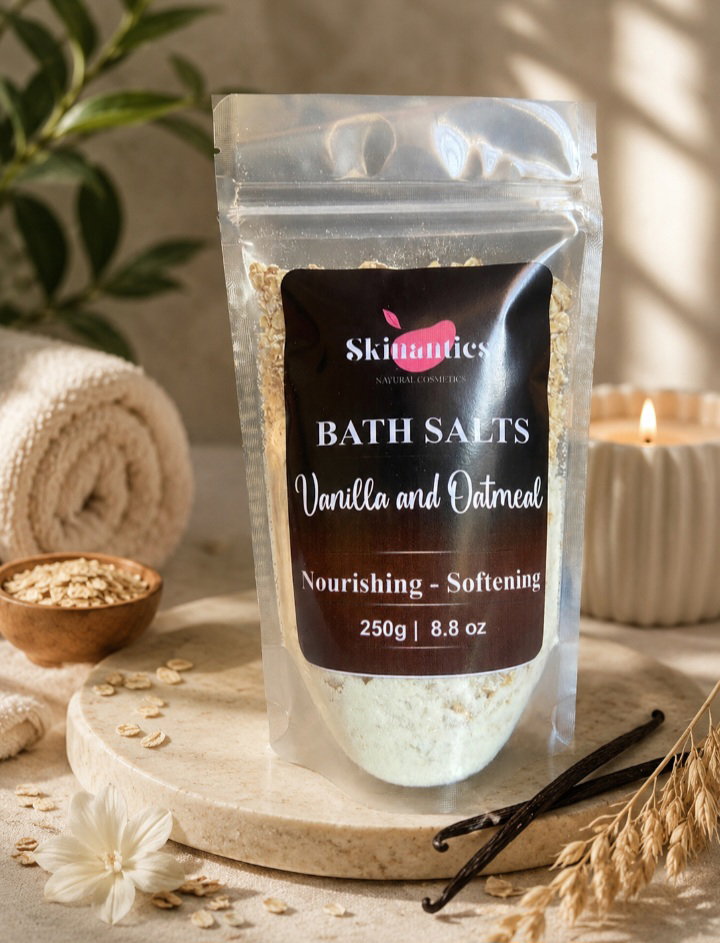 Vanilla & Oatmeal Premium Luxurious Bath Salts