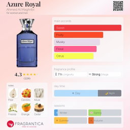 Azure Royal Ahmed Al Maghribi for women and men
