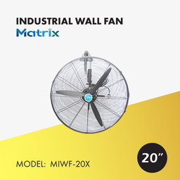 MATRIX INDUSTRIAL WALL FAN 20" (MIWF-20X)
