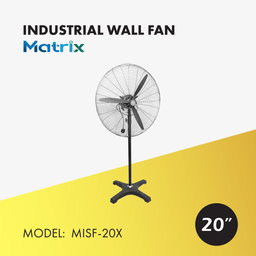 MATRIX INDUSTRIAL STAND FAN 20" (MISF-20X)