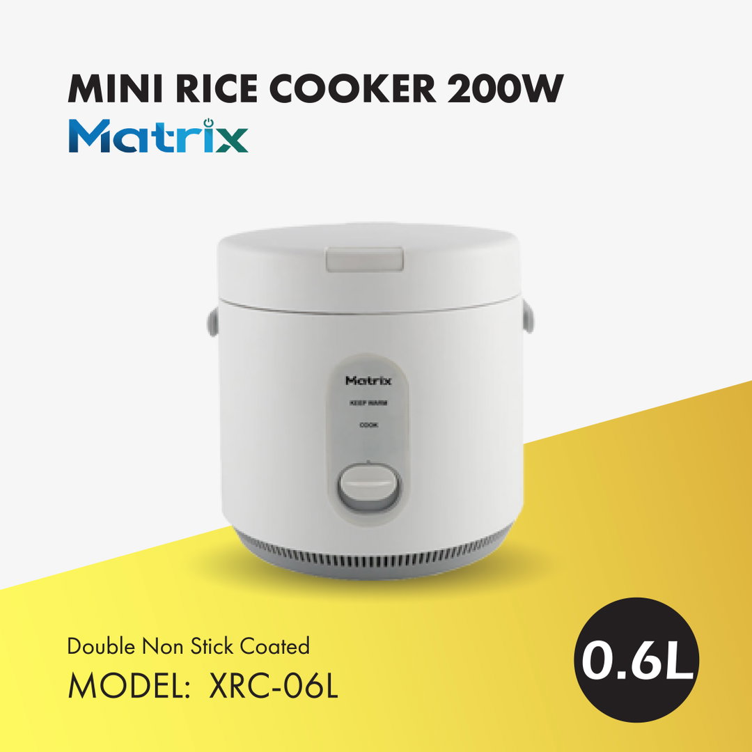 MATRIX MINI RICE COOKER 0.6L (XRC-06L)