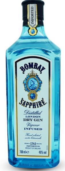 BOMBAY SAPPHIRE GIN 700ML*PC/EMB:6