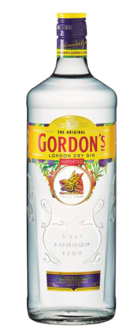 GORDONS DRY GIN 750ML*PC/EMB:12