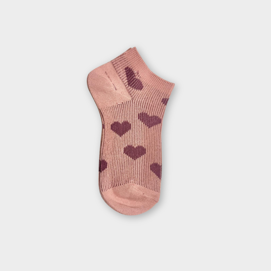 [10248] 5 Pairs Women’s Low-Cut Ankle Cotton Socks – Versatile, Breathable & Odor-Resistant (10248)_4