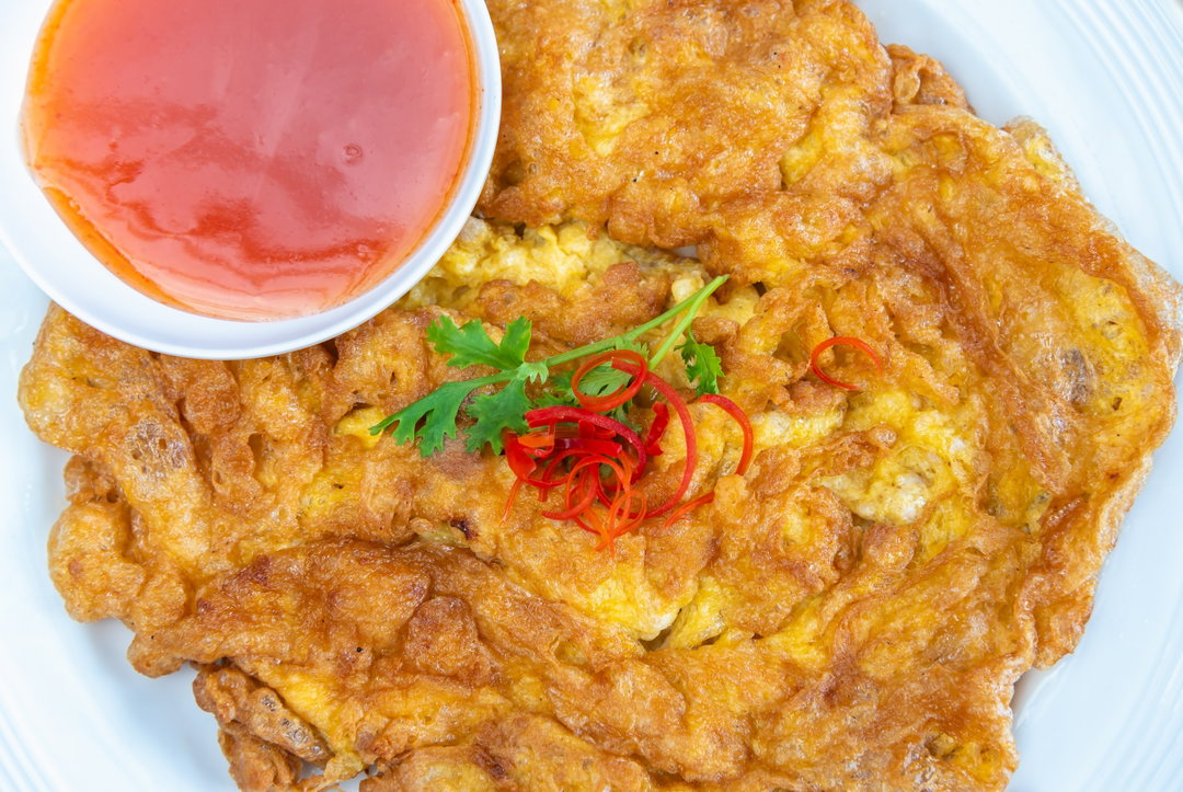 Minced Pork Omelette 