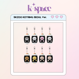 Stray Kids [SKZOO EVERYWHERE ALL AROUND THE WORLD in SEOUL] POP-UP STORE - SKZOO KEYRING SEOUL Ver. 