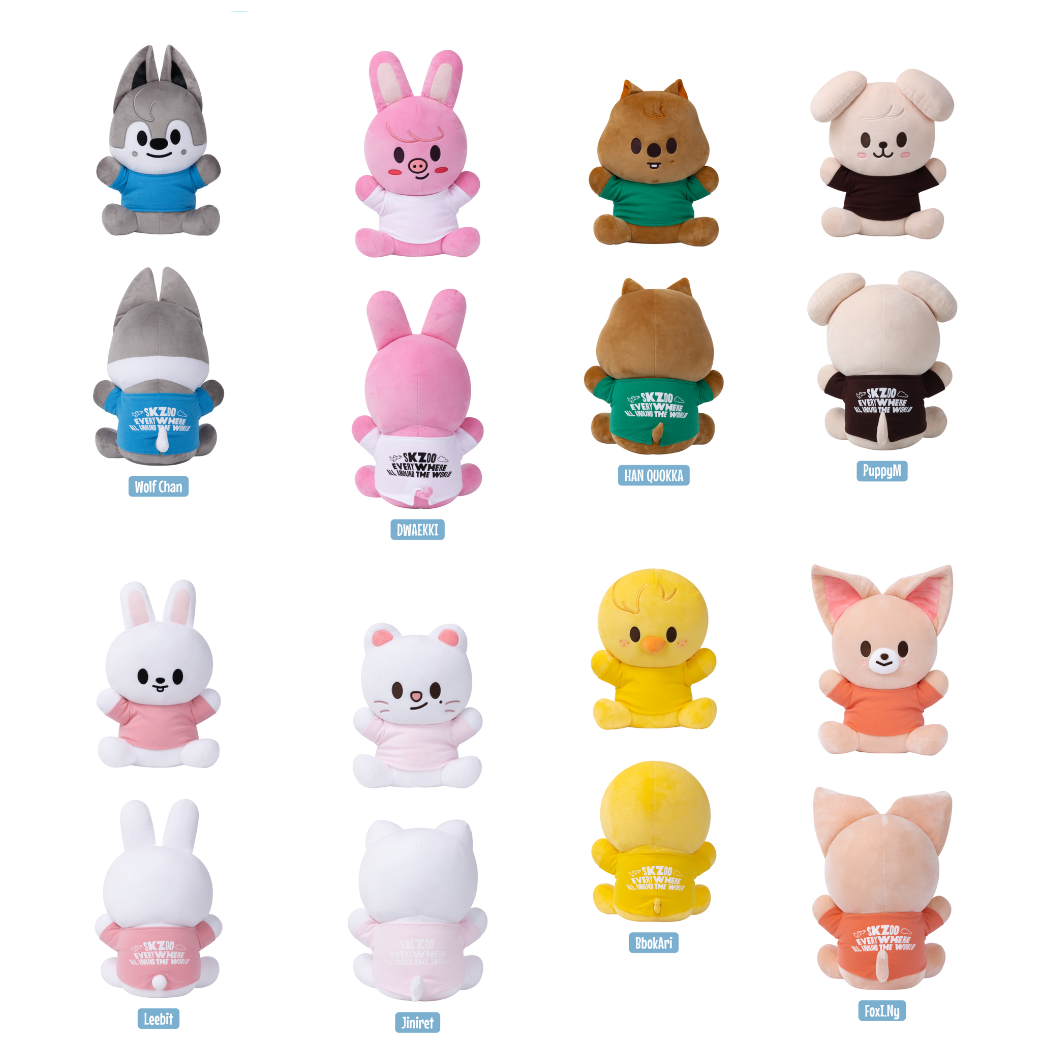 Stray Kids [SKZOO EVERYWHERE ALL AROUND THE WORLD in SEOUL] POP-UP STORE - SKZOO PLUSH HUG ME Ver._1