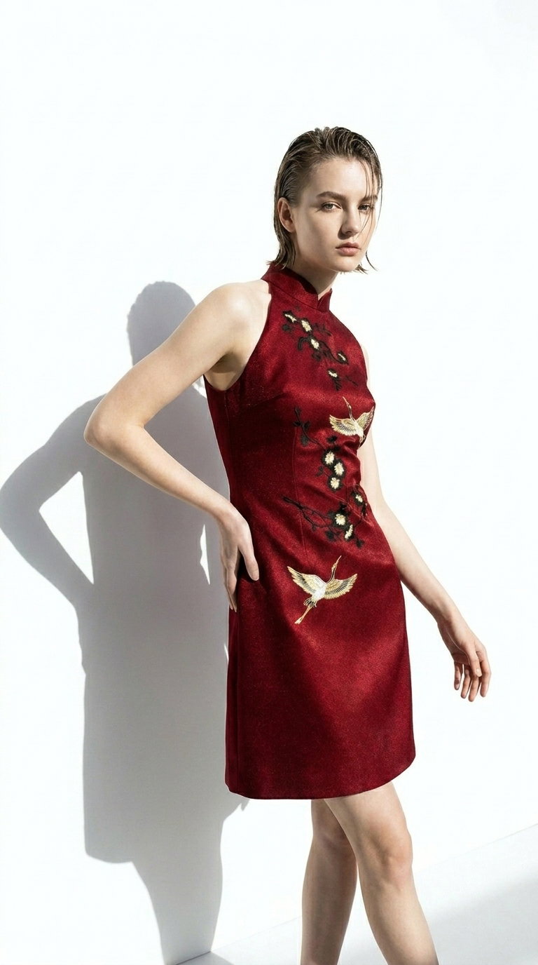 BLOSSOMS CHEONGSAM MINI _1