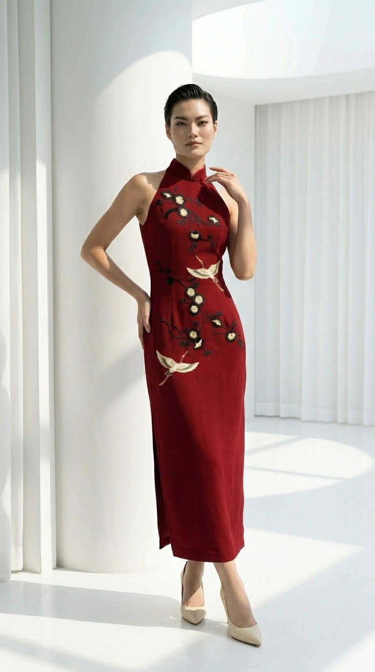 BLOSSOM CHEONGSAM _1