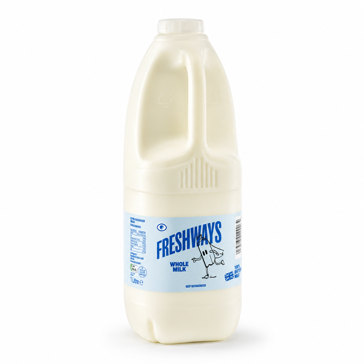 Freshways Organic Whole Milk 2L_0