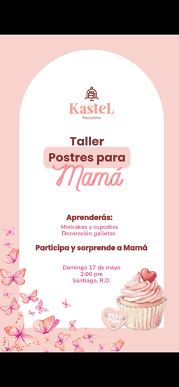 Taller Postres para mamá 🌸