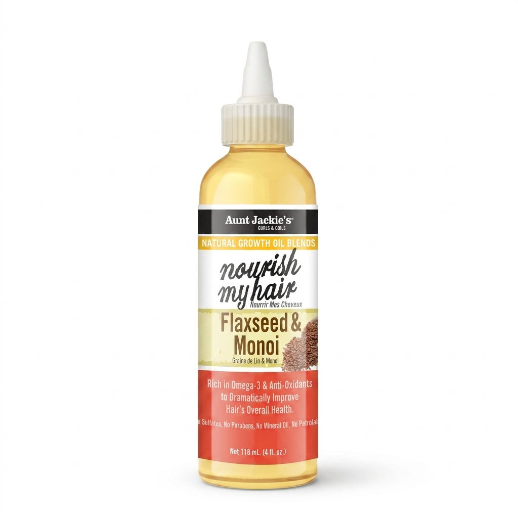 Nourish My Hair – Flaxseed & Monoi Natural Growth Oil Blend118Ml