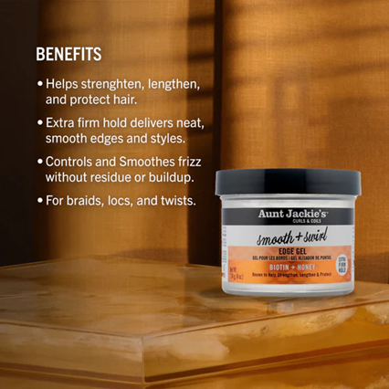 Smooth + Swirl Edge Gel with Extra Firm Hold 114G