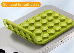 Support de téléphone portable en silicone double face