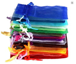 Bolsa de Organza-Paquete de 10 unidades.