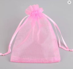Bolsa de Organza-Paquete de 10 unidades.