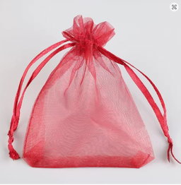 Bolsa de Organza-Paquete de 10 unidades.